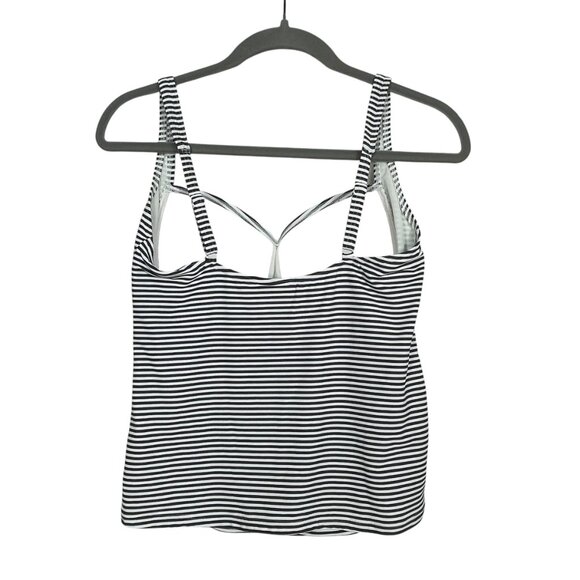 Niptuck Sorrento Stripe Joanne Tankini 2-Piece Navy/White Stripes US Size 10 - Picture 6 of 15